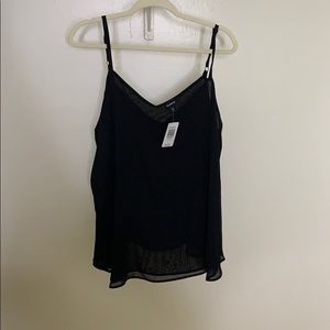 BNWT Torrid black Tank top